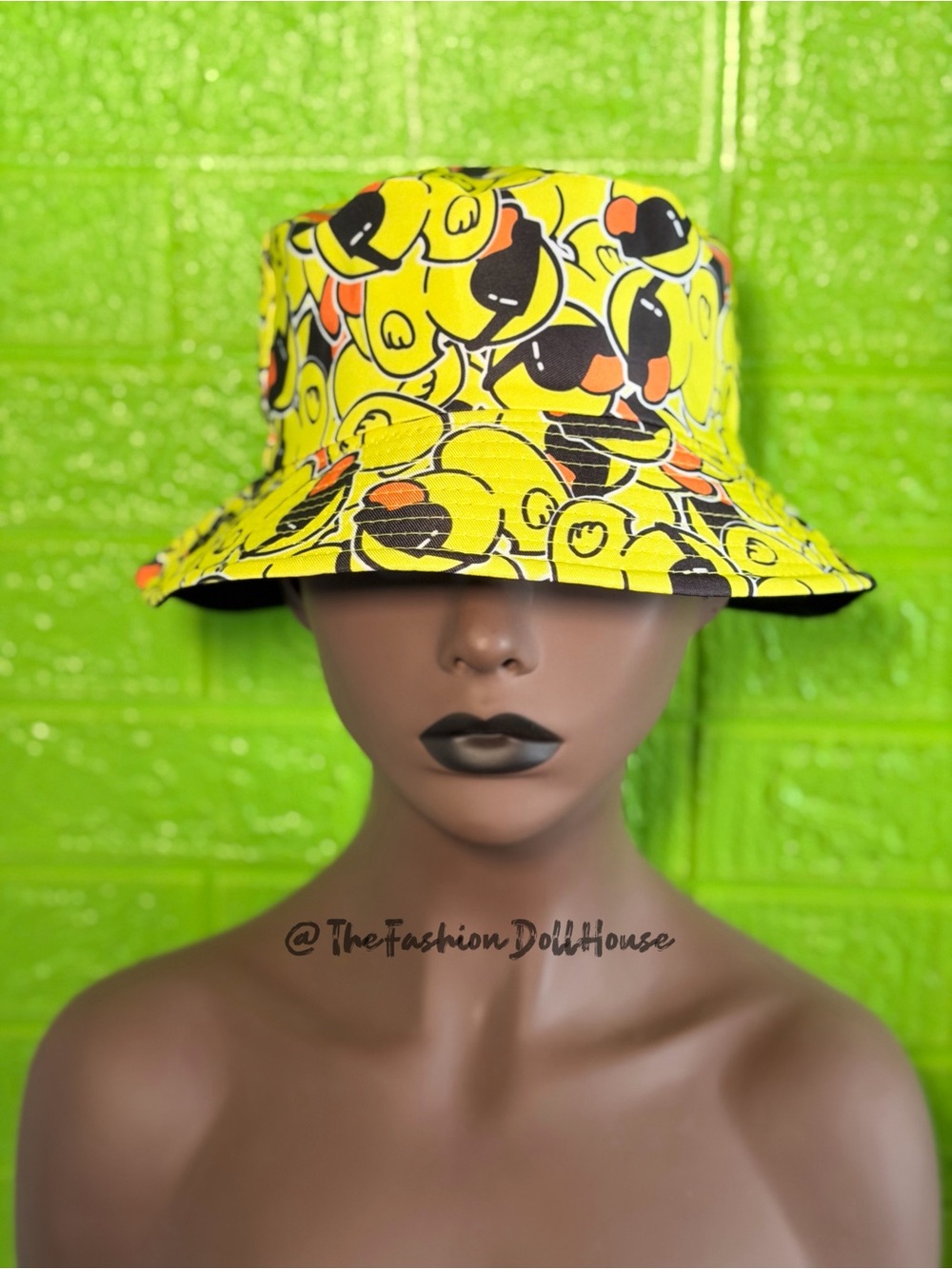 Rubber Ducky Sunglasses Yellow Bucket Hat